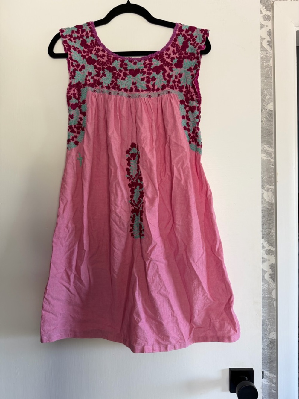 Mi Golondrina Embroidered Dress